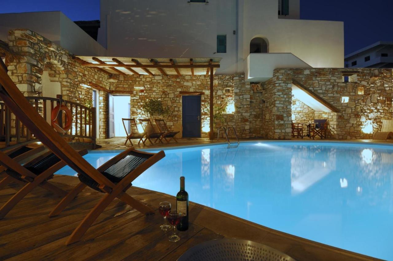 Aloni Hotel & Suites Piso Livadi Exteriör bild